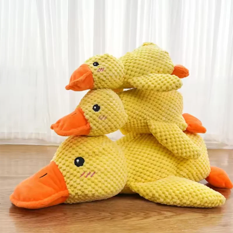 Plush Duck Squeaky Toy