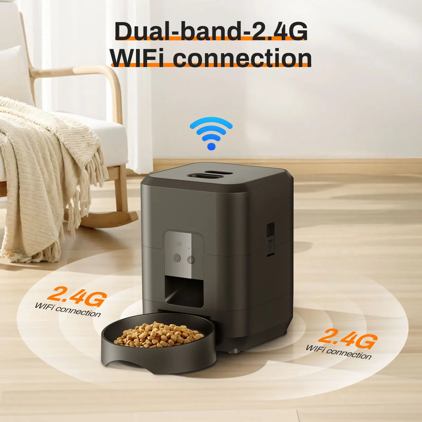 Smart & Automatic Pet Feeder with Timer