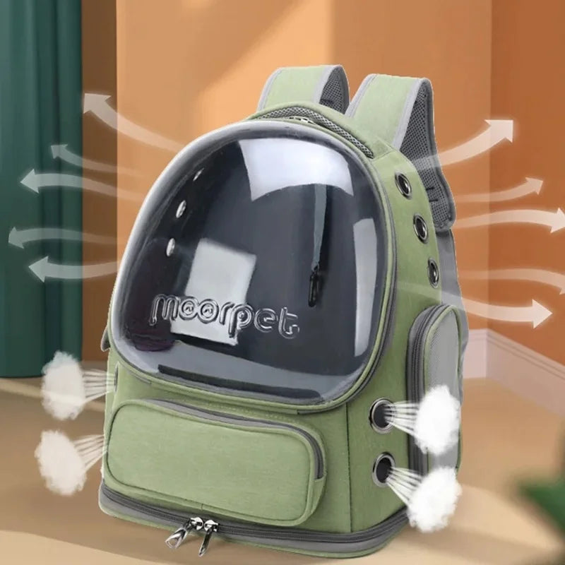 Transparent Pet Carrier Backpack
