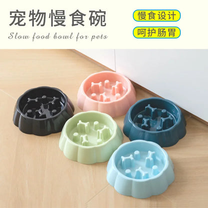 Pet Slow Feeder Bowl