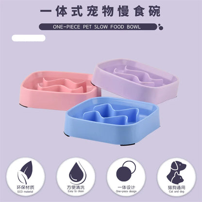 Pet Slow Feeder Bowl