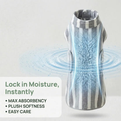 Microfibre Pet Bathrobe & Towel