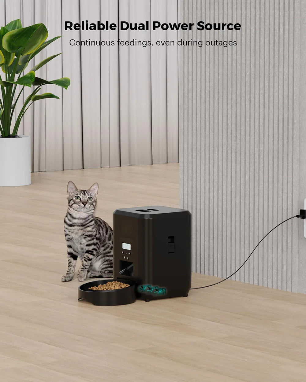 Smart & Automatic Pet Feeder with Timer
