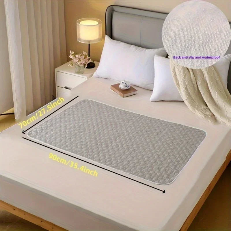 Washable Incontinence Pads for Elderly And Pets Leak-Proof Bed Care Mats for Menstruation And Home Use Multiple Sizes Available