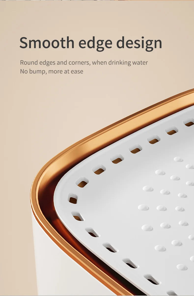 Pet Water Fountain with LED Light