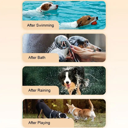 Microfibre Pet Bathrobe & Towel
