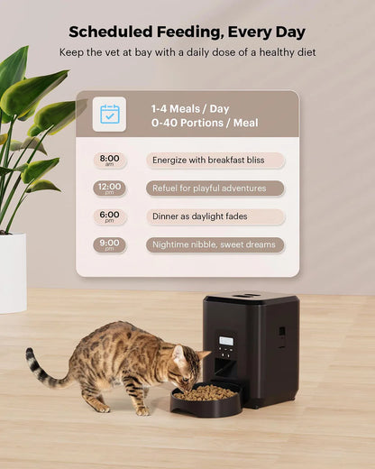Smart & Automatic Pet Feeder with Timer