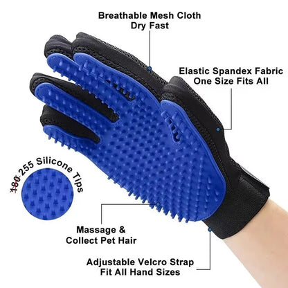 Silicone Pet Grooming & Bath Glove