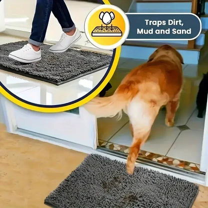 Chenille Pet Mud Mat