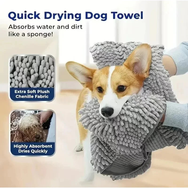 Super Absorbent Pet Bath Towel