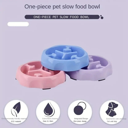 Pet Slow Feeder Bowl
