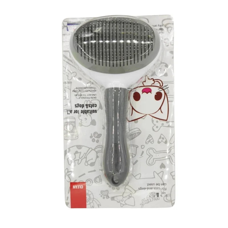 Self-Cleaning Pet Slicker Brush