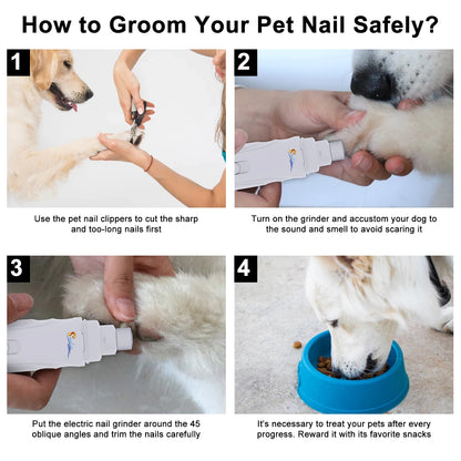 Rechargeable Pet Nail Grinder