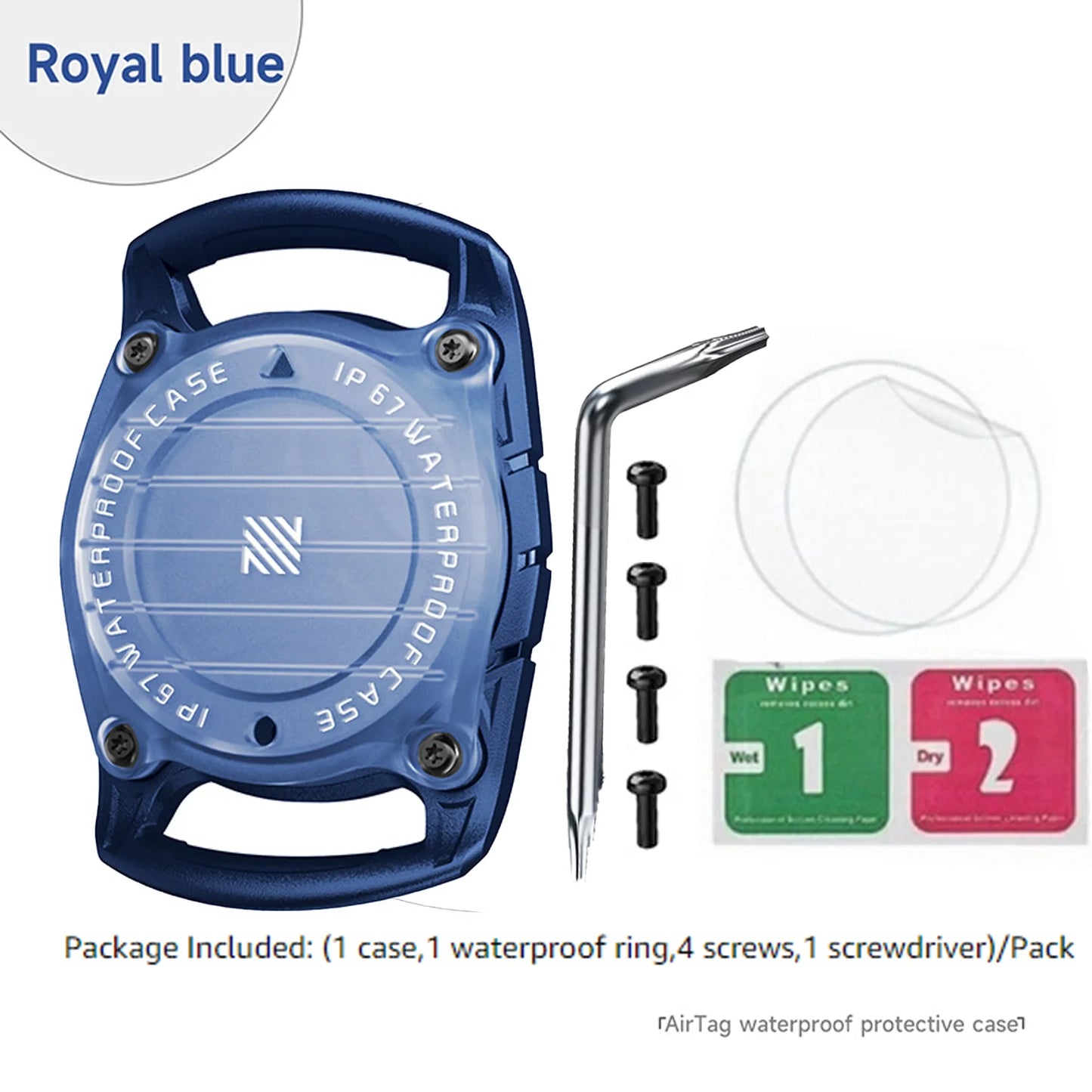IP68 Waterproof AirTag Pet Collar Holder