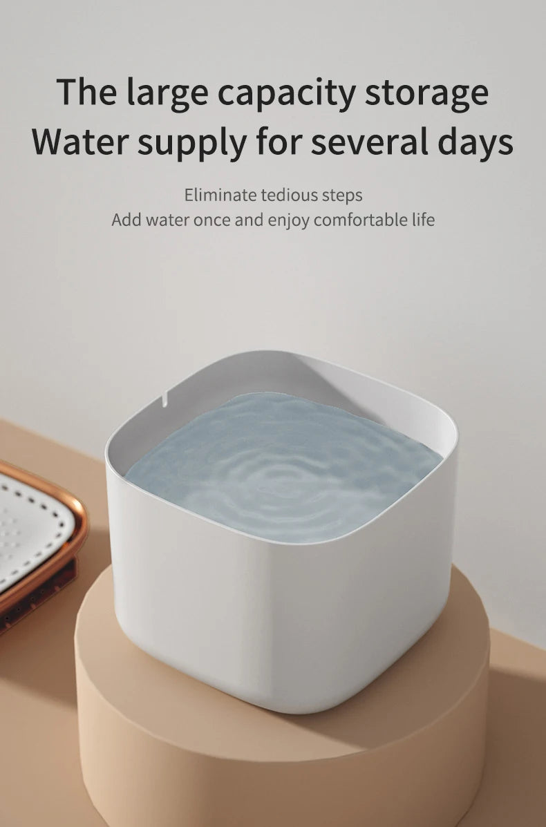 Pet Water Fountain with LED Light
