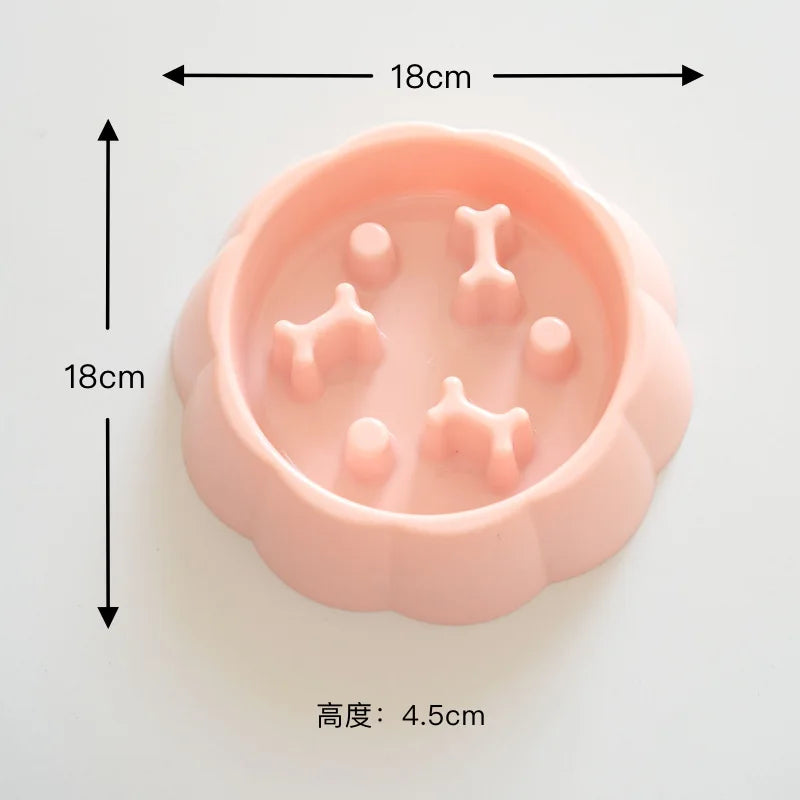 Pet Slow Feeder Bowl