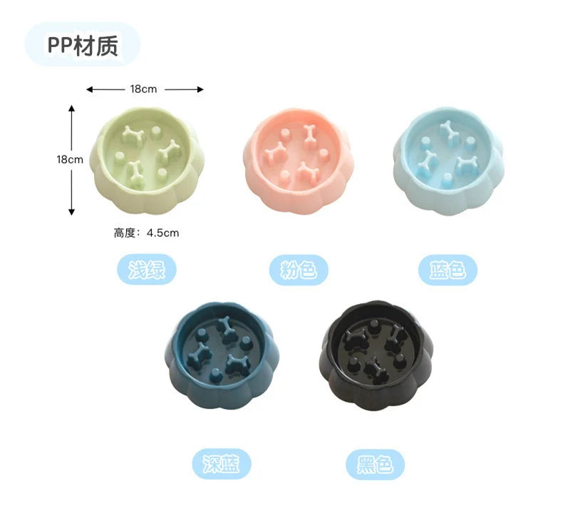 Pet Slow Feeder Bowl