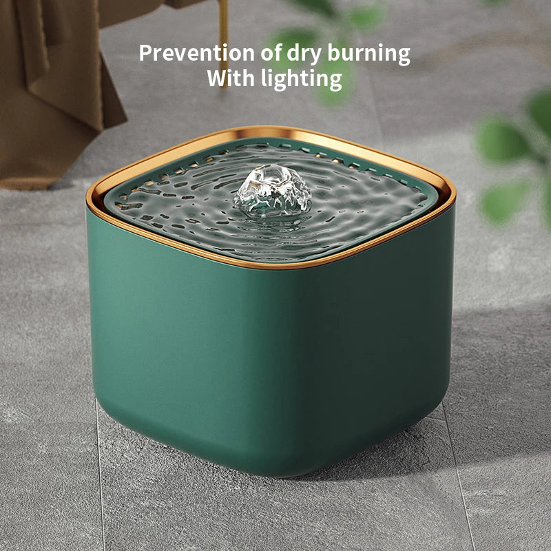 Pet Water Fountain with LED Light
