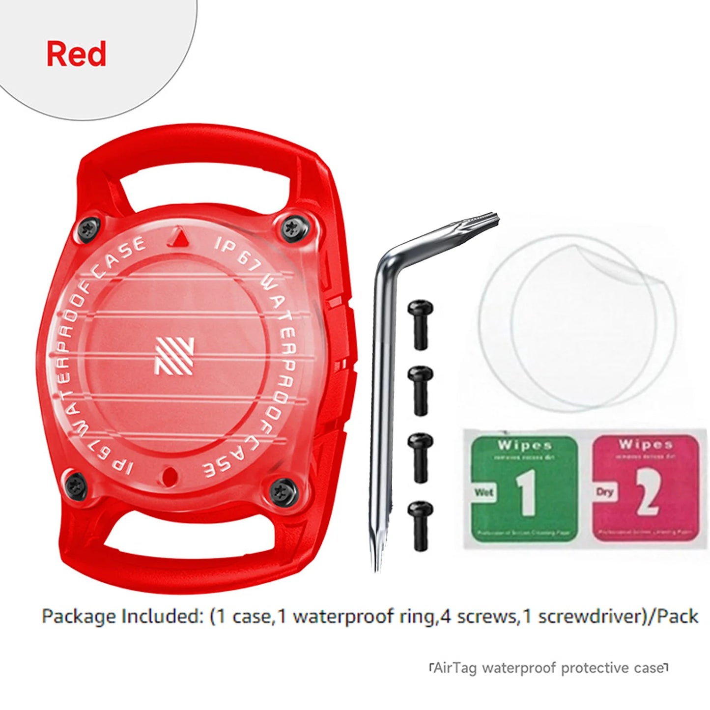IP68 Waterproof AirTag Pet Collar Holder