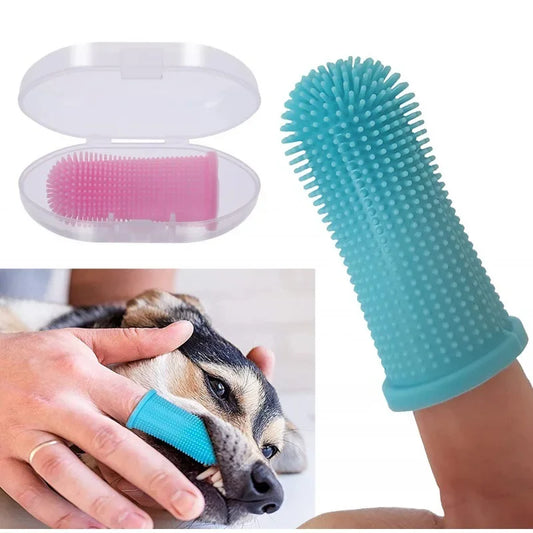 Silicone Finger Toothbrush for Pets