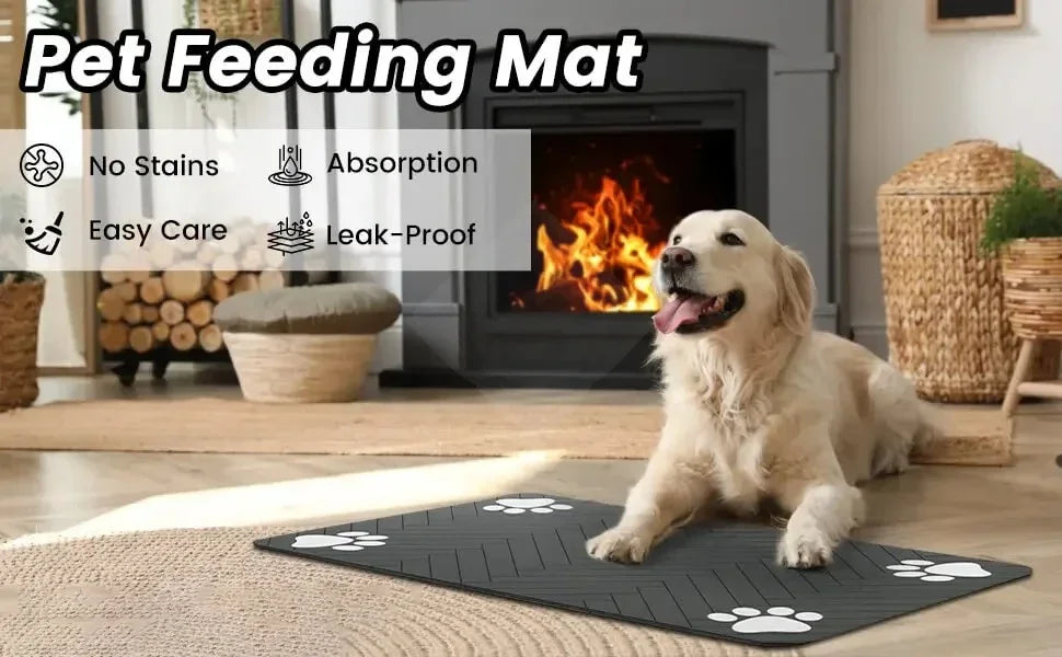 Absorbent Pet Feeding Mat