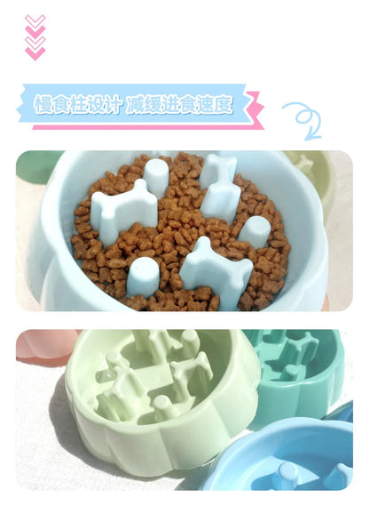 Pet Slow Feeder Bowl