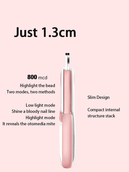 LED Pet Nail Clipper with Safety Lock