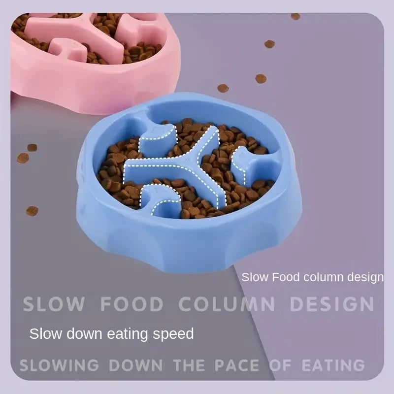 Pet Slow Feeder Bowl