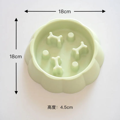 Pet Slow Feeder Bowl