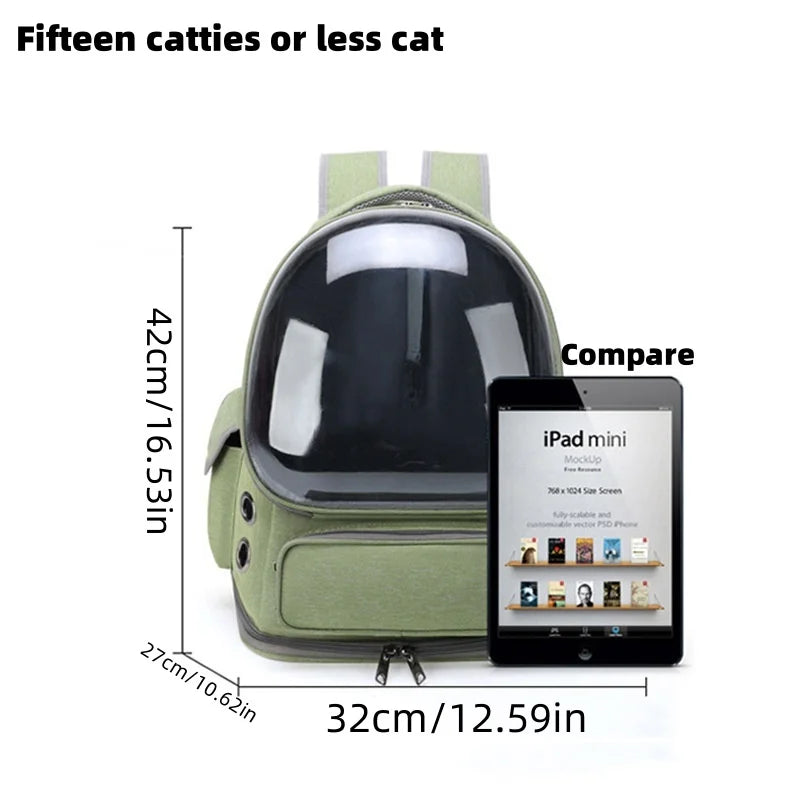 Transparent Pet Carrier Backpack