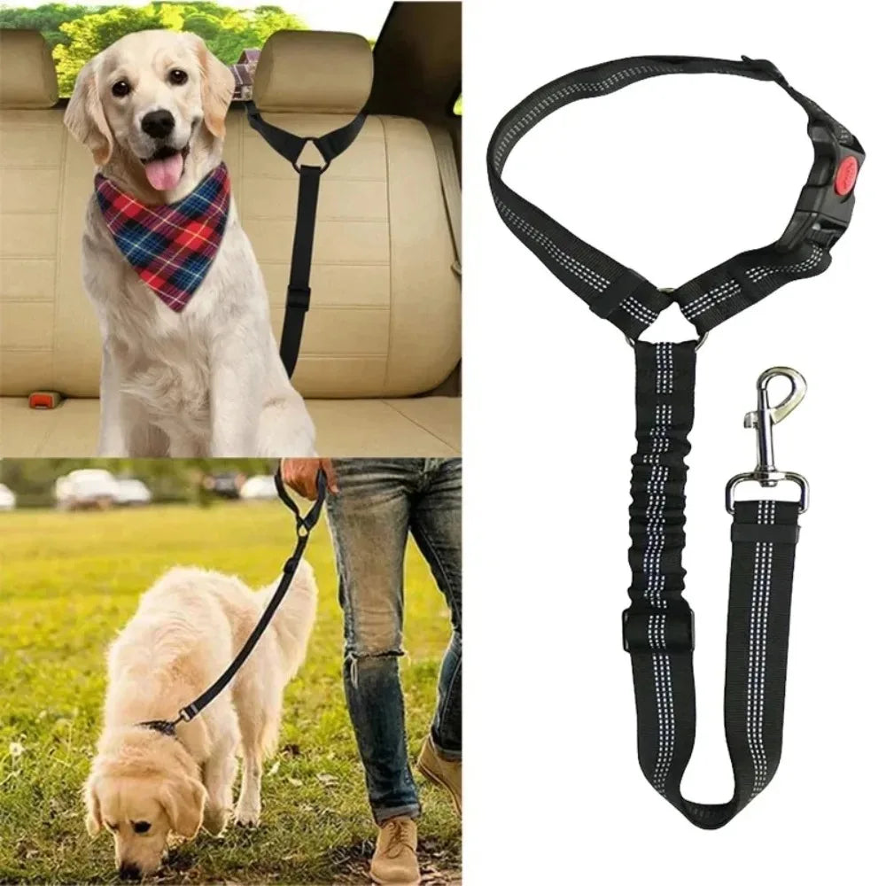Pet Car Safety Belt & Lead