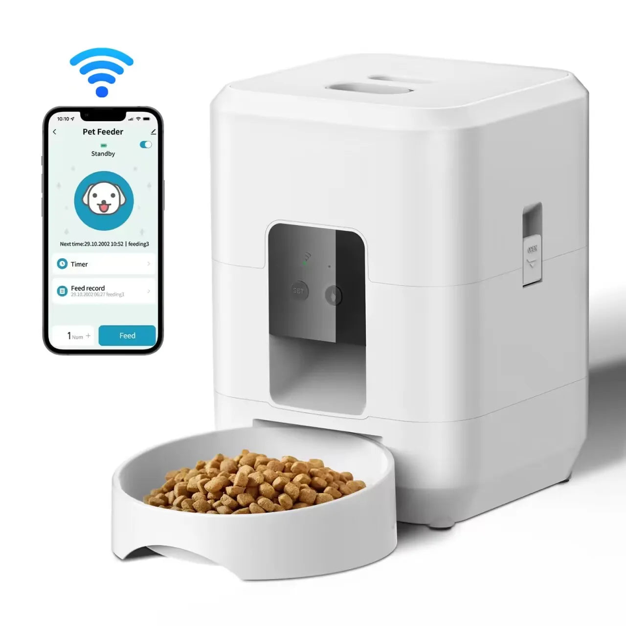 Smart & Automatic Pet Feeder with Timer