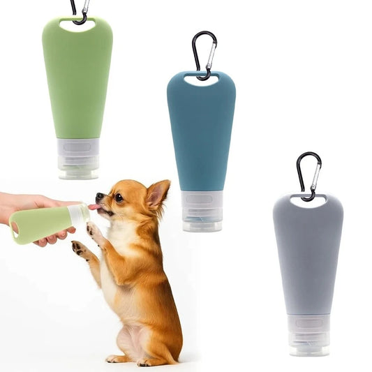 Pet Silicone Travel Water Bottle