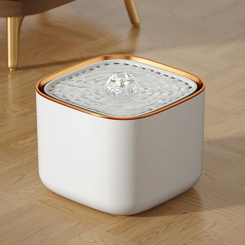 Pet Water Fountain with LED Light