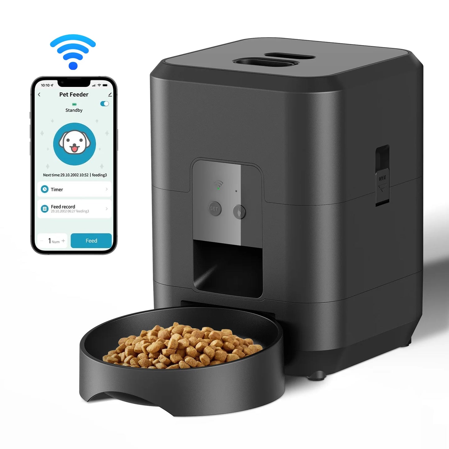 Smart & Automatic Pet Feeder with Timer