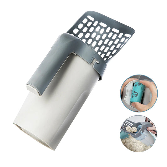 Cat Litter Scoop with Bin & Bags