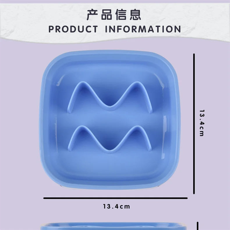 Pet Slow Feeder Bowl