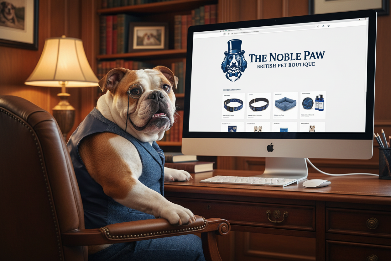 Banner Desktop Refinado - The Noble Paw